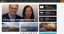 Desktop Screenshot of medonline.at